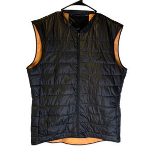 Castore Men's 100% Polyamide Quilted Vest Size XL Black Gilet Golf Outdoors